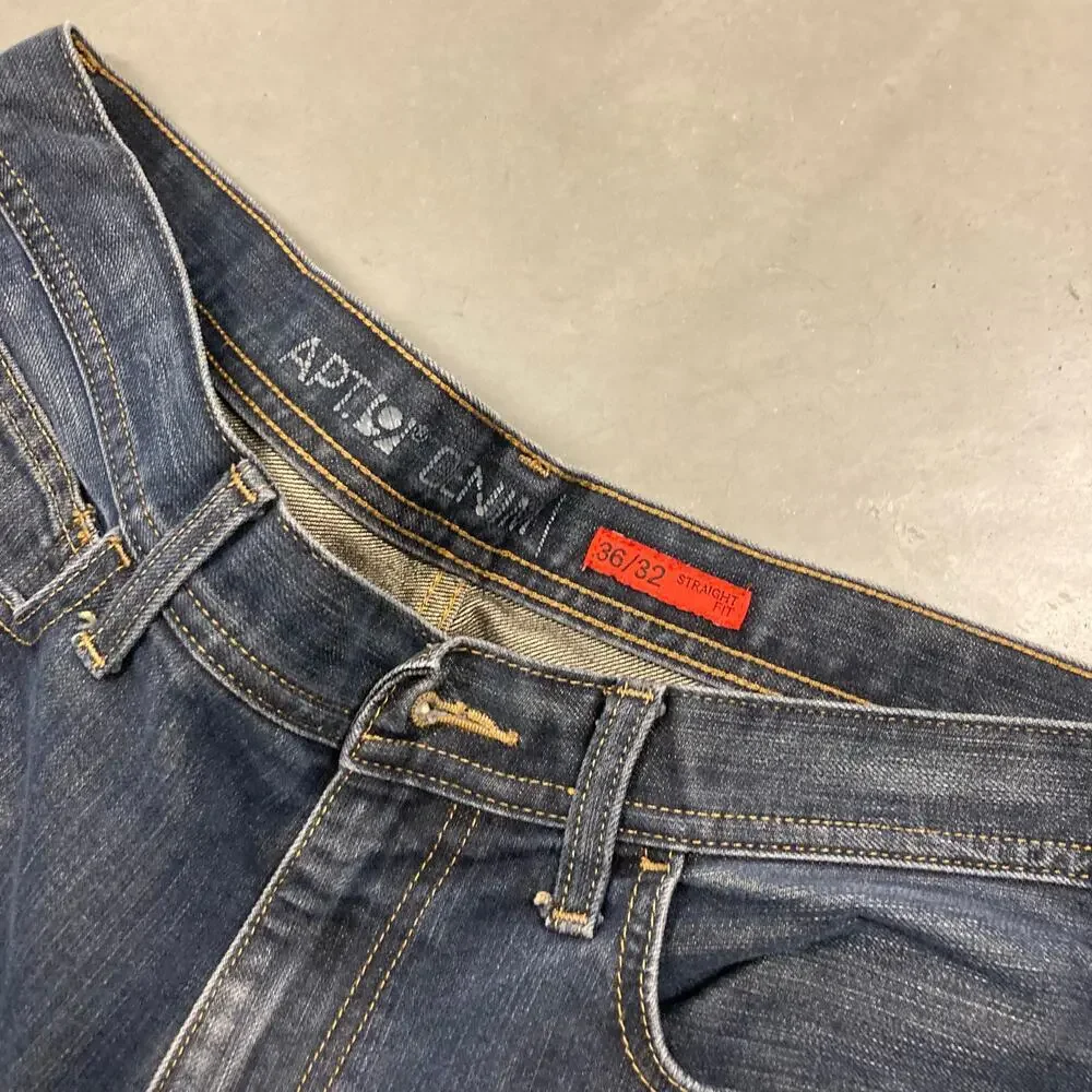 Y2K apt.9 faded Jeans 36x32